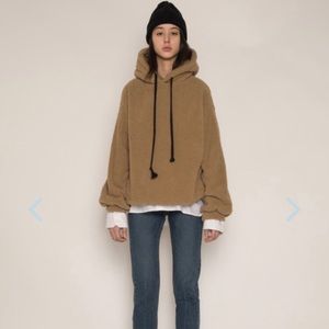 Oak and Fort teddy bear soft hoodie
